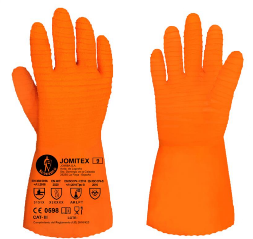 Guante de latex Jomitex