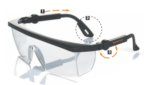 [11100] Gafas de seguridad Arty Clara